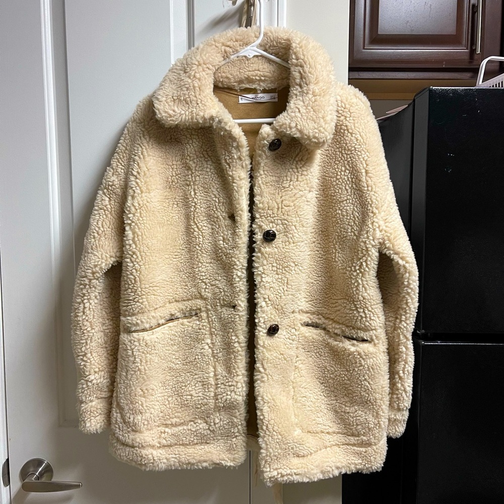 Mango fur coat